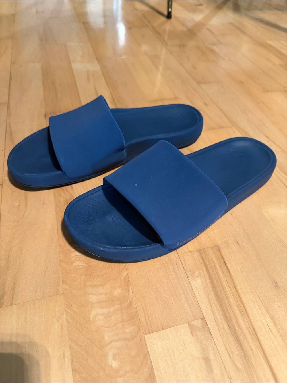 lululemon Men’s Restfeel Slide Mineral Blue Recovery Shoes Size 10
